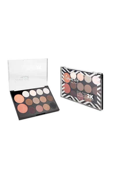 Catherine Arley FACE2K 12 Far + 2 Highlighter Palette 02