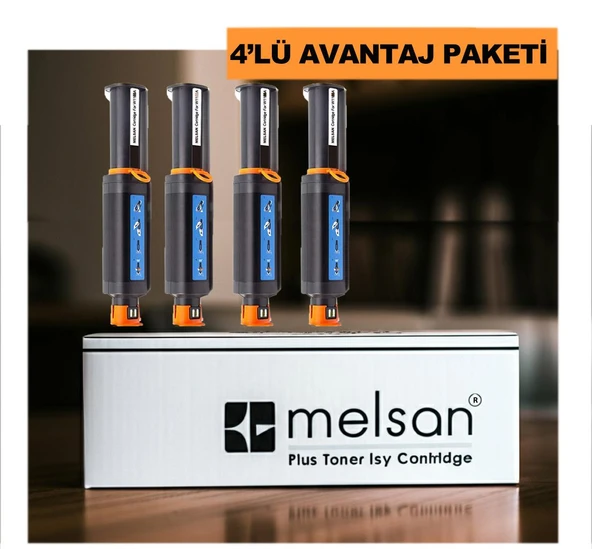 Melsan Hp Uyumlu Neverstop Laser MFP 1200w Toner Muadil 4LÜ Paket