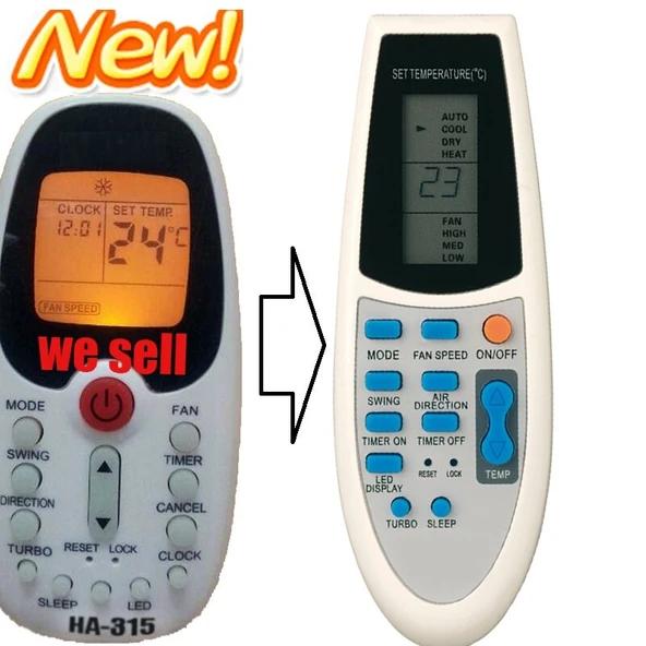 BOSCH R06-BGE Klima Kumandası - Eşdeğer ürün görseli 1