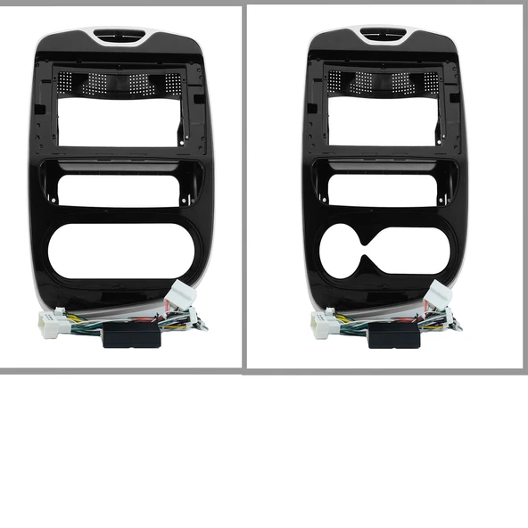 RENAULT CLİO 4 2017-2019 UYUMLU DİJİTAL/MANUEL 10 INC ANDROID MULTİMEDYA ÇERÇEVESİ-SOKET-CANBUS ürün görseli 1