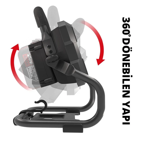 Kress KUF05.9 20Volt 750/1500 Lümen Profesyonel Led Projektör (Akü Dahil Değildir) - Resim 3