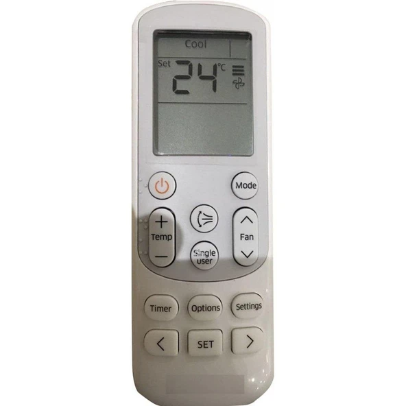 Samsung DB93-15169C DB93-15169D - AR09HSSFRWK AR12HSSFRWK Klima Kumandası