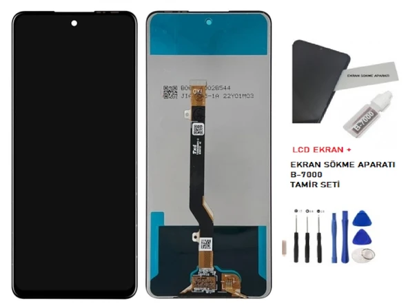 Omix X6 Lcd Ekran Dokunmatik  Orijinal Kalite + B-7000 + TAMİR SETİİ ürün görseli 1