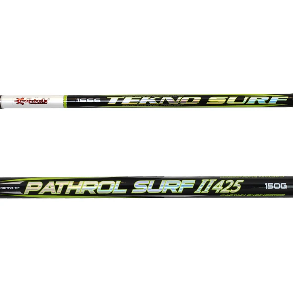 Captain 1666 Pathrol II 4.25m 80-150gr Atar Tele Surf Kamış - Resim 3