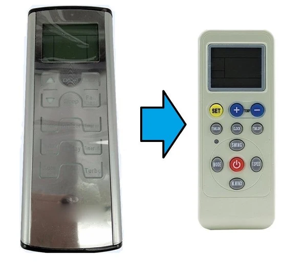 SİEMENS R16/BGE Klima Kumandası-Eşdeğer ürün görseli 1