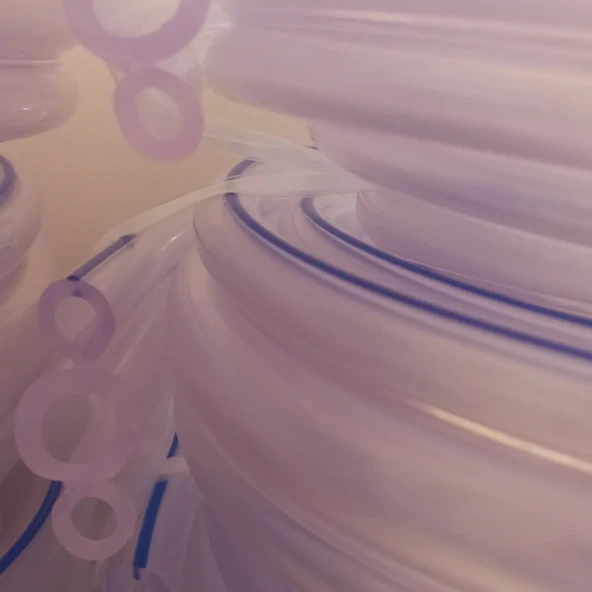 Süt Sağma Makinesi Üçlü Süt Hortumu (2,25 METRE - KESİLİ) - 2