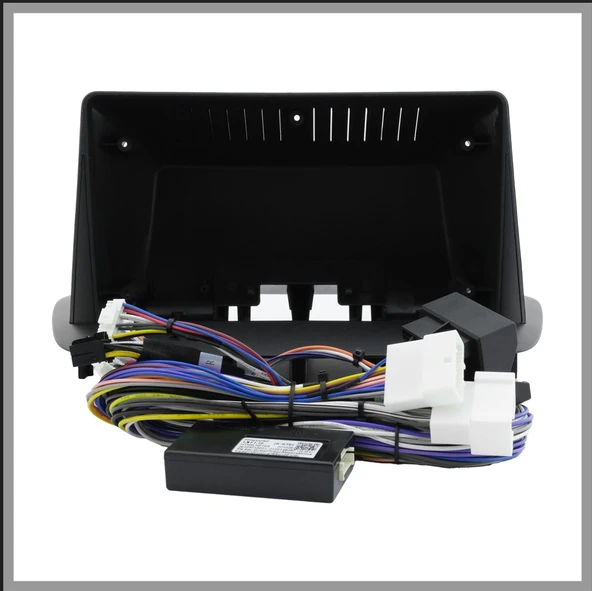 RENAULT MEGANE 3/Fluence 2009-2016 UYUMLU 9 INC  ANDROID MULTİMEDYA ÇERÇEVESİ - SOKET-CANBUS ürün görseli 1