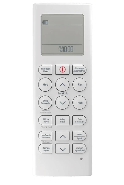 Arçelik 40520 Klima Kumandası- 9000 btu