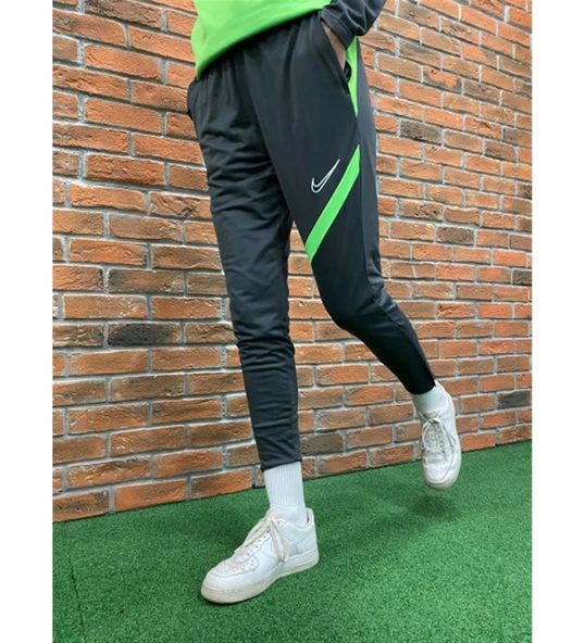 Nike Dri-Fit Academy Gri/Yeşil Erkek Eşofman Altı - BV6920-064 - 4