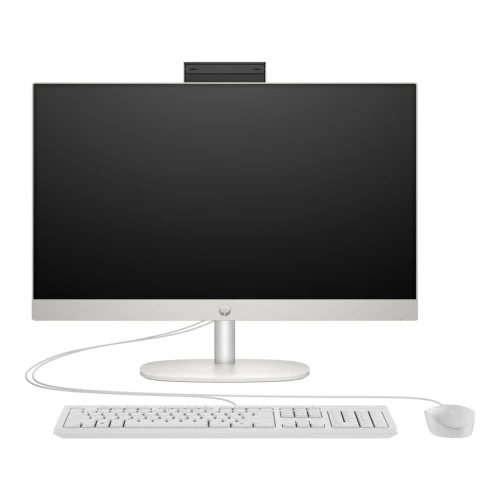 HP A1JY9ES, ProOne 245 G10, Ryzen 5 7520U, 23,8" FHD Ekran, 16Gb DDR5 Ram, 512Gb SSD, Paylasimli Ekran Karti, Free Dos All In One PC, BEYAZ 060