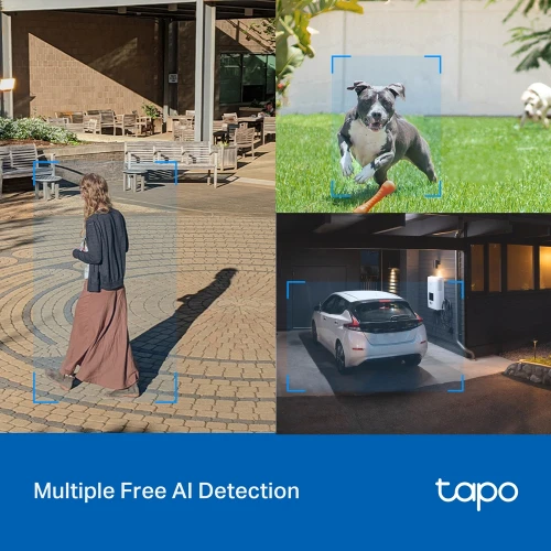 TP-LINK Tapo C520WS, 2K QHD, Yatay Dikey Dis Mekan  IP66, WiFi, Renkli Gece Görüsü, Iki Yönlü Ses Güvenlik Kamerasi - 5