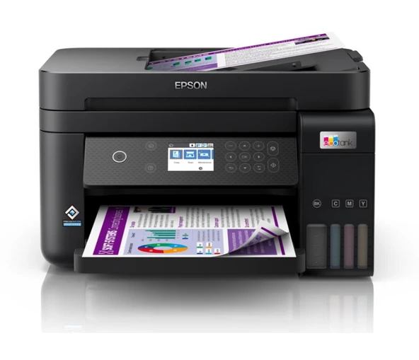 EPSON C11CJ61404 ECOTANK L6270 TANKLI YAZICI TARAYICI FOTOKOPİ USB/WIFI A4