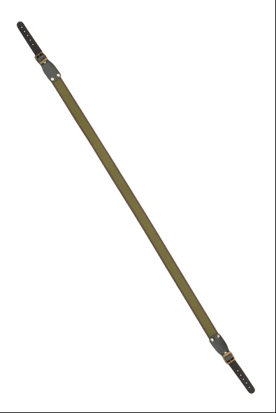 Tüfek Askı Kayışı - Savage - 3 cm Kolon - Haki/Kahve - 4