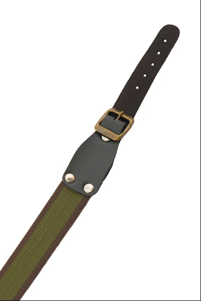 Tüfek Askı Kayışı - Savage - 3 cm Kolon - Haki/Kahve - 3