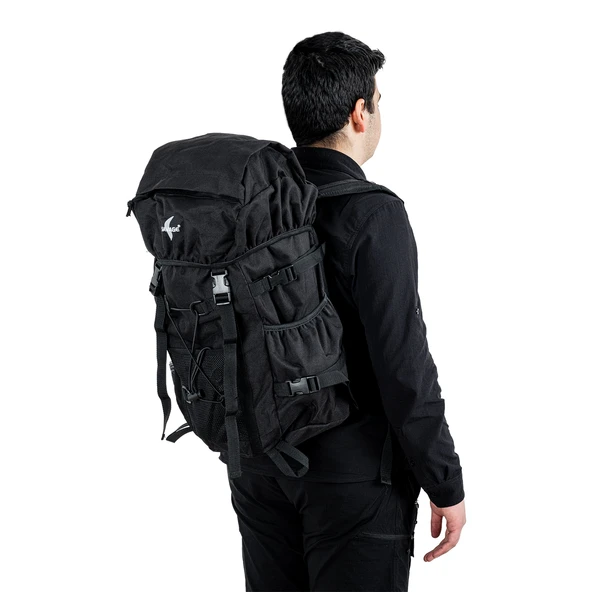 Outdoor Sırt Çantası - Savage Ventura - 75 LT. - Siyah - HH06382 - 14