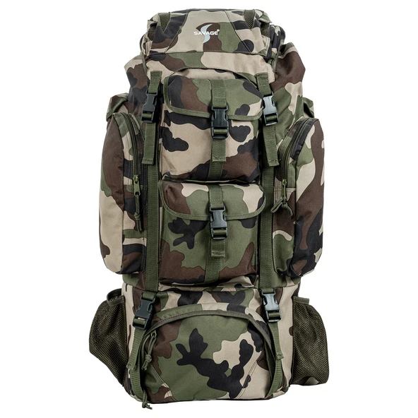 Outdoor Sırt Çantası - Savage Ventura - 110 LT. - Kamuflaj - HH05328 - 10