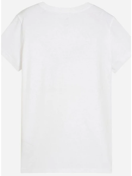 Puma Graphics Floral Cat Logo Beyaz Kadın Tişört 68508102 - 3