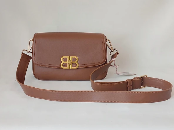 251IU413 Model Sarach Marka Taba Renk Omuz Çantası