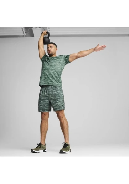 Puma Tad Essentials Aop Tee Erkek Spor Tişört Yeşil 52671830