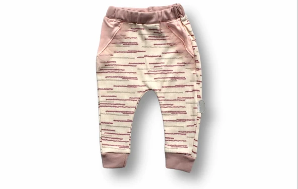 Lenaca 0-3 3-6 6-9 Ay Süslü Ördek Nakışlı Uzun Kollu Sweatli 2li Kız Bebek Takımı - Resim 3