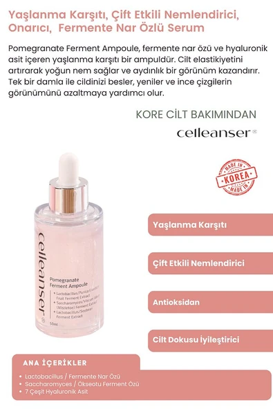 Yaşlanma Karşıtı, Çift Etkili Nemlendirici ve Onarıcı Nar Özlü Serum - 2