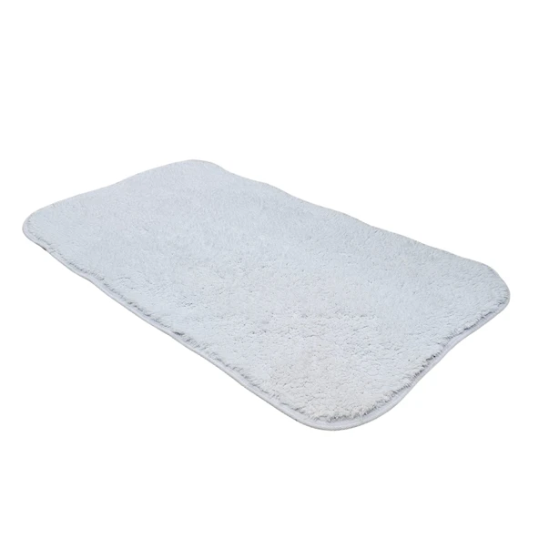 Otel Banyo Paspası | Beyaz | % Pamuk | Kenar Biyeli | 730gr | 50 x 90 cm | Yumuşak Dokulu - 4