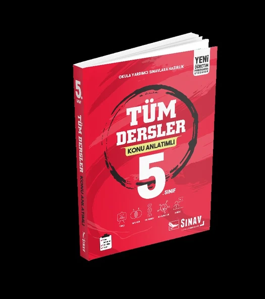 5.Sınıf Tüm Dersler Konu Anlatımlı Sınav Yayınları