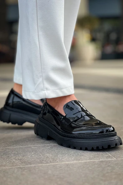 Pabucmarketi Düz Erkek Günlük Ayakkabı Siyah ürün görseli