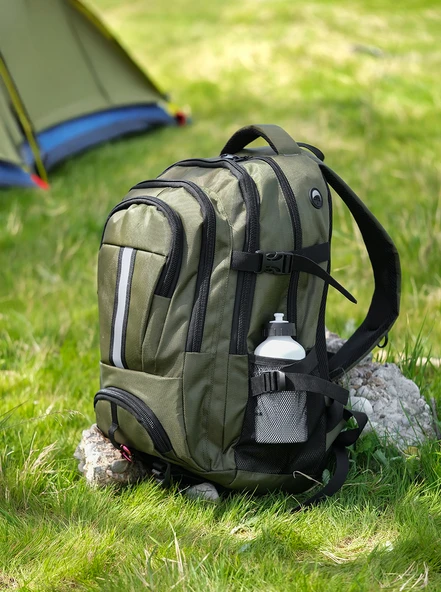 Bagacar Dağcı Trekking  Seyahat ve Kamp Sırt Çantası Yeşil