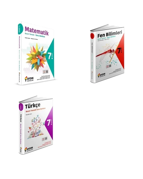 7.Sınıf Matematik Fen Bilimleri Türkçe BTS Soru Bankası