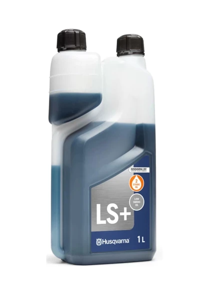 Husqvarna Ls+ 2T Ölçekli İki Zamanlı Yağ 1Lt Motorlu Testere Tırpan İlaçlama Benzin Yağı