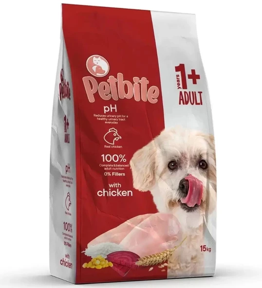 Petbite Yetişkin Tavuklu Köpek Maması 15 Kg