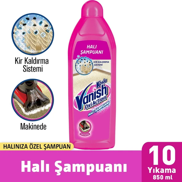 Vanish Kosla Gold Makine Halı Şampuanı 850 ml