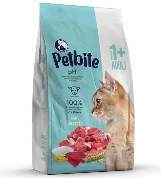 Petbite Yetişkin Kuzulu Kedi Maması 3 Kg