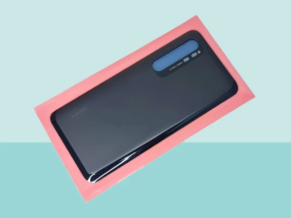 Xiaomi Mi NOTE 10 Lite Uyumlu Arka Kapak Batarya Kapağı - SİYAH