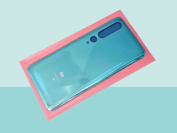 Xiaomi Mİ 10 Uyumlu Arka Kapak Batarya Kapağı - 5G MAVİ ürün görseli 1