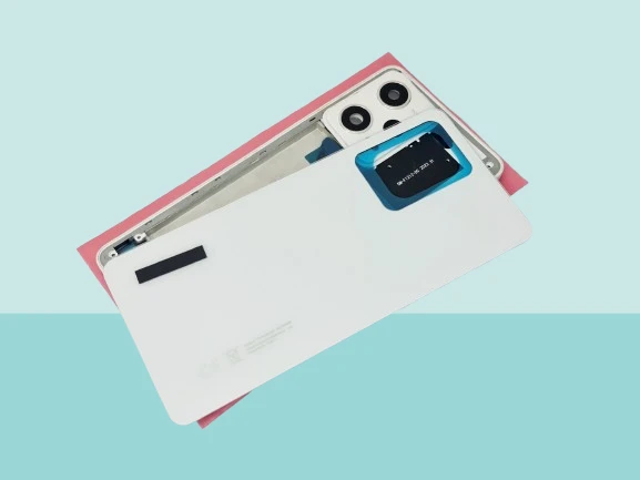 Xiaomi Redmi NOTE 12 PRO  -5G-  Uyumlu FULL KASA Arka Kapak Batarya Kapağı - BEYAZ ürün görseli 1