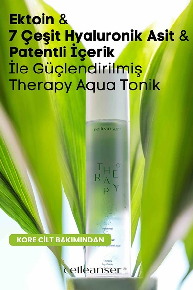 Ektoin ve 7 Çeşit Hyaluronik Asit İle Güçlendirilmiş Nemlendirici ve Yatıştırıcı Therapy Aqua Tonik - 5