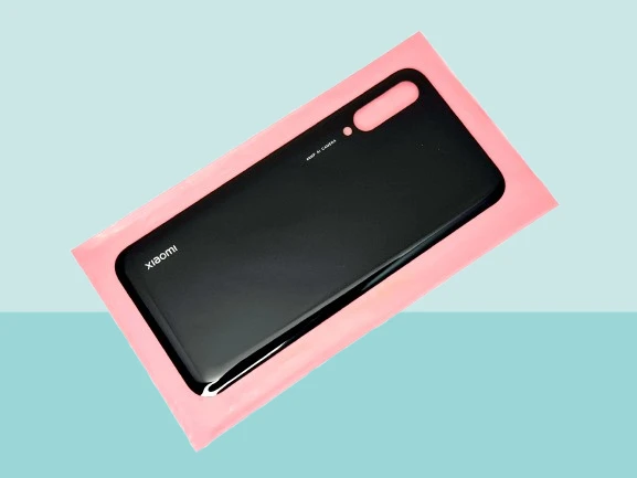 Xiaomi Mİ A3 Uyumlu Arka Kapak Batarya Kapağı - SİYAH ürün görseli 1