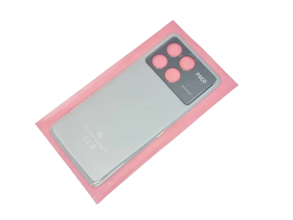 Xiaomi POCO X6 PRO Uyumlu Arka Kapak Batarya Kapağı - GRİ - 2