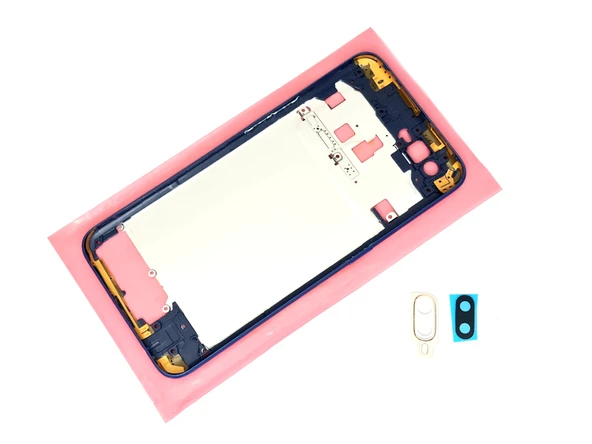 Oppo A5S Uyumlu FULL KASA Arka Kapak Batarya Kapağı - MAVİ - Resim 2