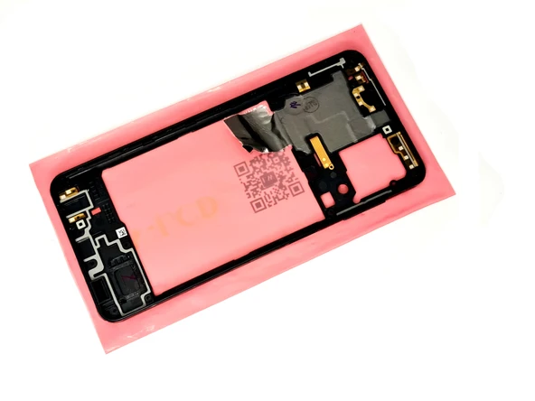 Samsung Galaxy A22 A225 4G Uyumlu FULL KASA Arka Kapak Batarya Kapağı - SİYAH - Resim 3