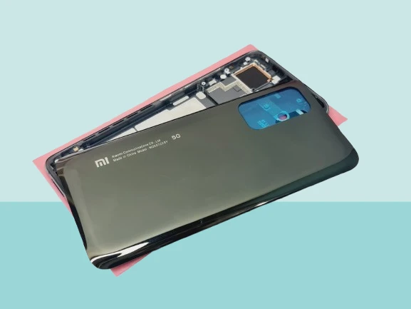 Xiaomi Mİ 10T Uyumlu FULL KASA Arka Kapak Batarya Kapağı - SİYAH