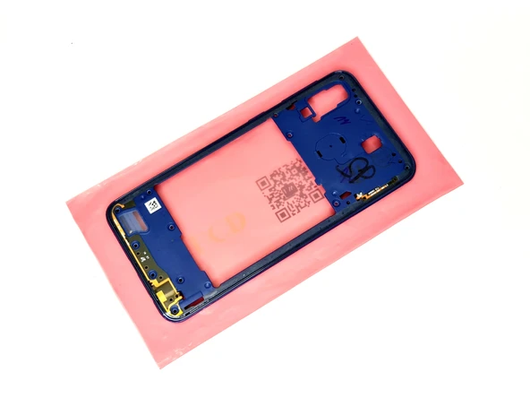 Samsung Galaxy A40 A 405 Uyumlu FULL KASA Arka Kapak Batarya Kapağı - MAVİ - 3