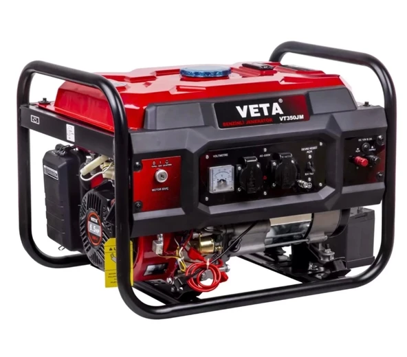 Veta Vt350Jm Benzinli Jeneratör 3.5 Kva Marşlı