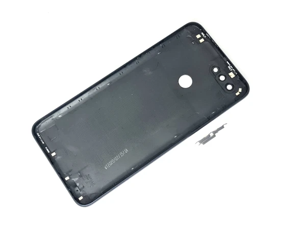 Oppo A12 Uyumlu FULL KASA Arka Kapak Batarya Kapağı - SİYAH - Resim 2