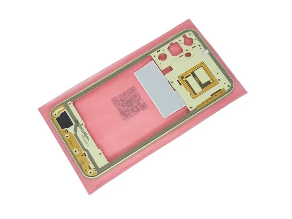 Samsung Galaxy A24 Uyumlu FULL KASA Arka Kapak Batarya Kapağı - SARI - Resim 2