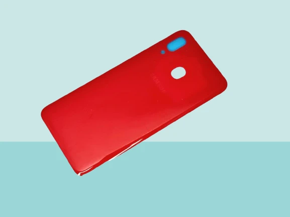 Samsung Galaxy A20 A205 Uyumlu Arka Kapak Batarya Kapağı - KIRMIZI ürün görseli 1