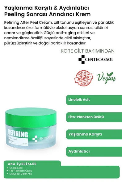 Yaşlanma Karşıtı & Yenileyici & Onarıcı & Yatıştırıcı Refining Peeling Bakım Seti - 4
