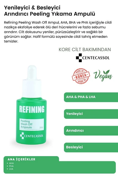 Yaşlanma Karşıtı & Yenileyici & Onarıcı & Yatıştırıcı Refining Peeling Bakım Seti - 2